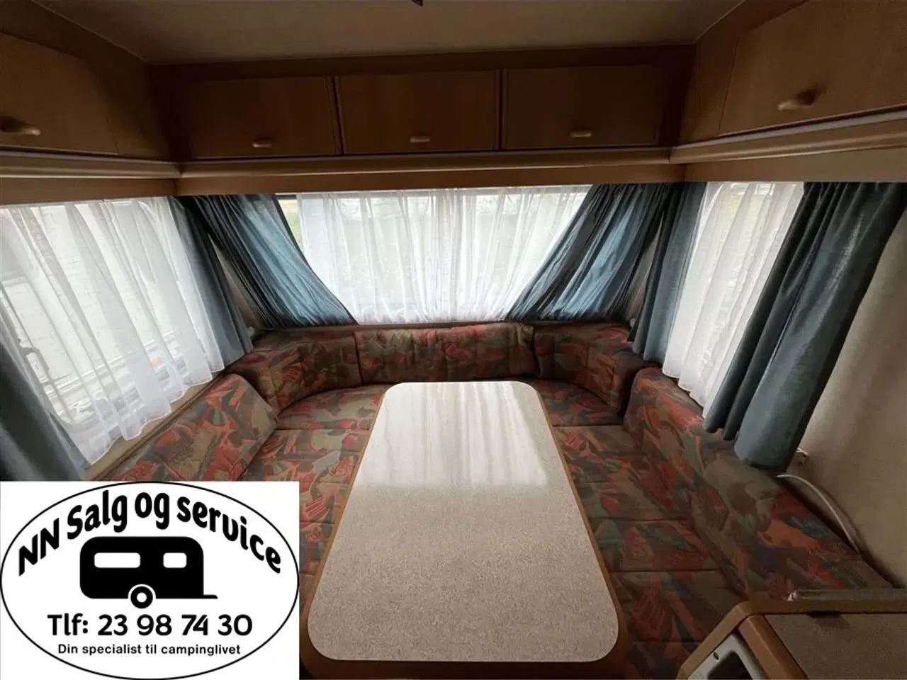 Billede 5 - 1993 - Adria Optima 410 TQ   Super flot og velholdt begynder campingvogn