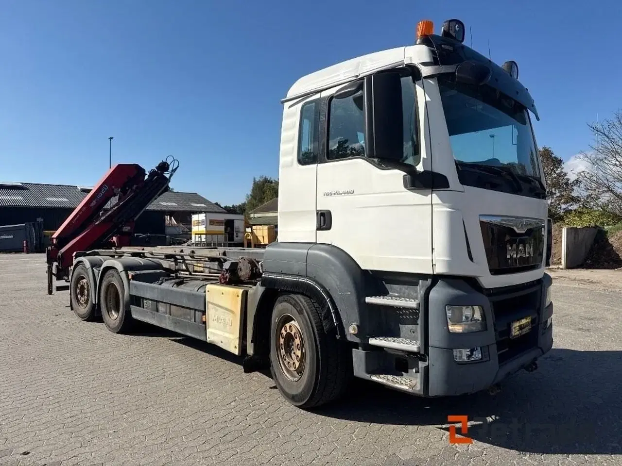 Billede 2 - MAN TG 26. 6X2-4 LL med hejselad og bagmonteret kran