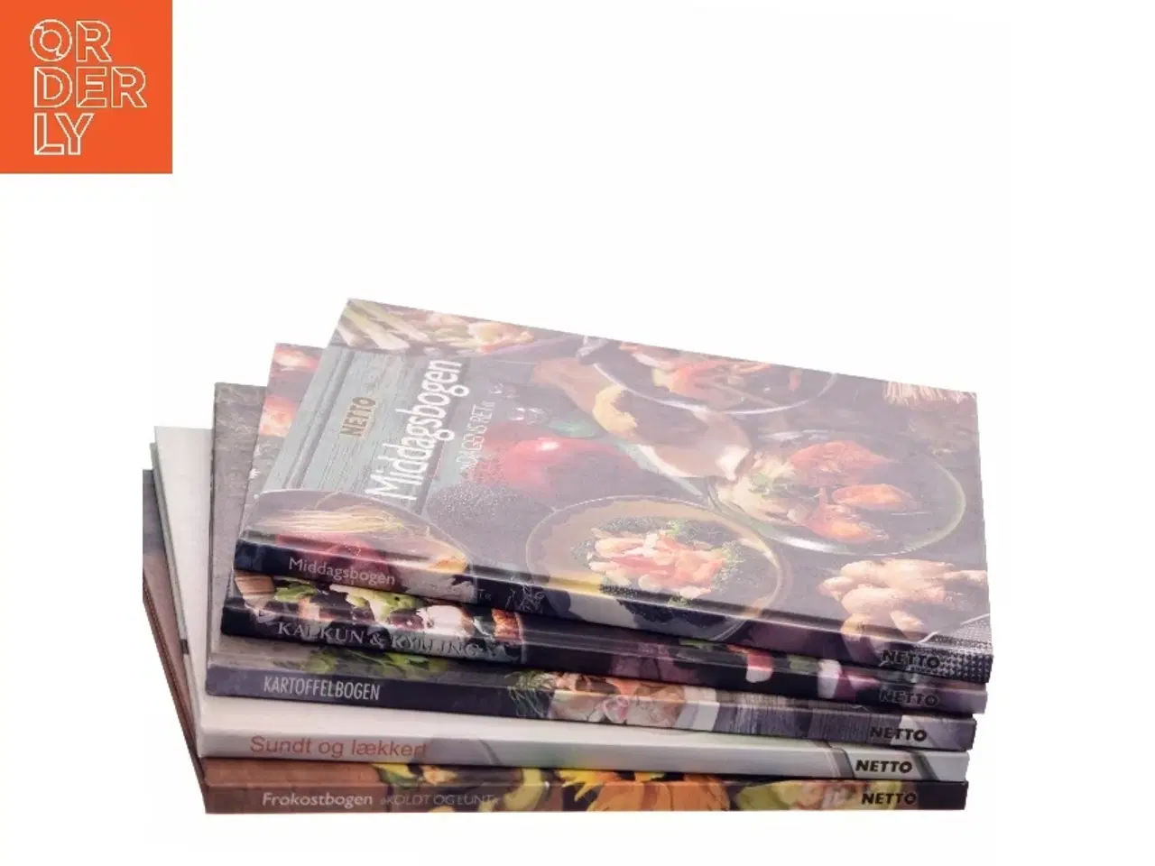 Billede 2 - 6 Nye nettobøger bl.a Middagsbogen : dagens ret af NETTO (Bog)