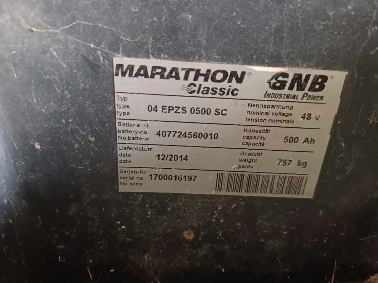 Billede 3 - El truck - defekt batteri