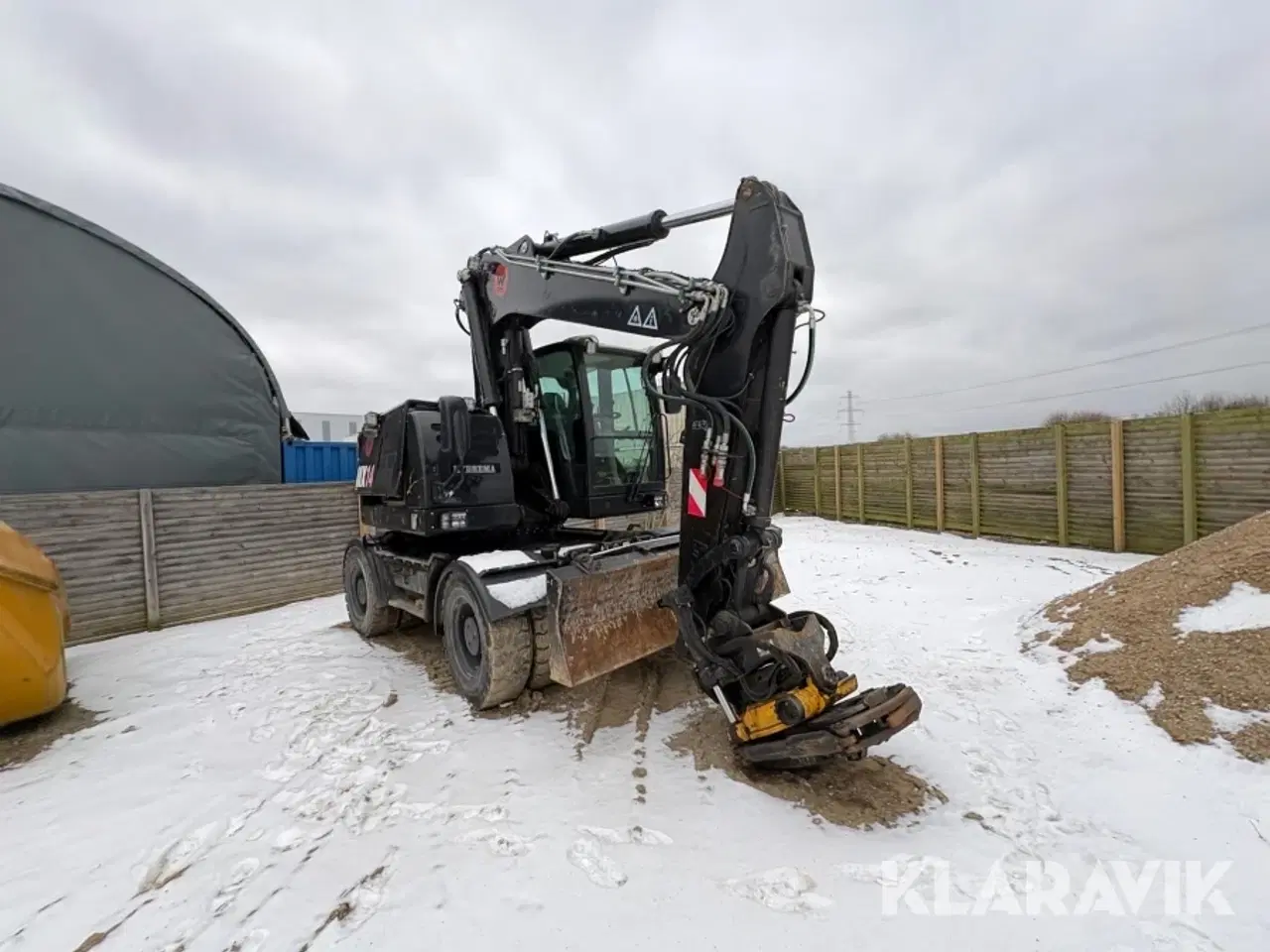 Billede 2 - Hjulgraver Hydrema MX14 Engcon tiltrotator