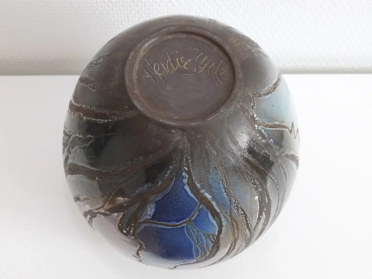 Billede 3 - Keramik vase af kunstner Herdis Buck