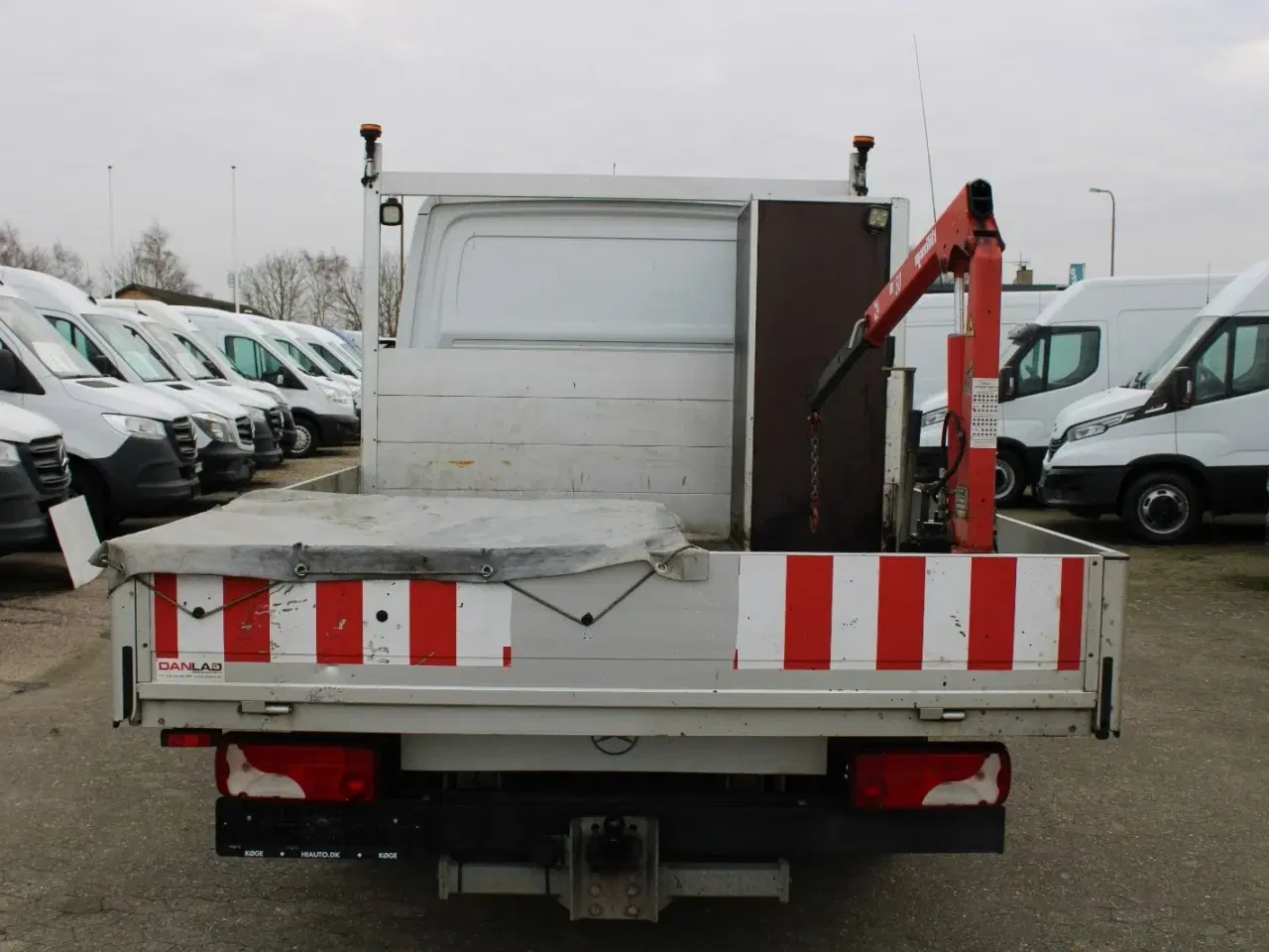 Billede 9 - Mercedes Sprinter 516 2,2 CDi A2 Mandskabsvogn m/lad RWD