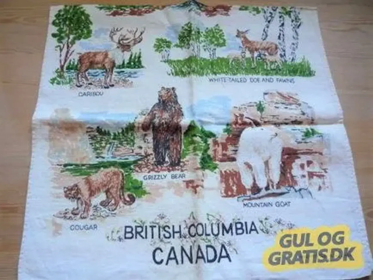 Billede 4 - Retro, viskestykke fra Canada