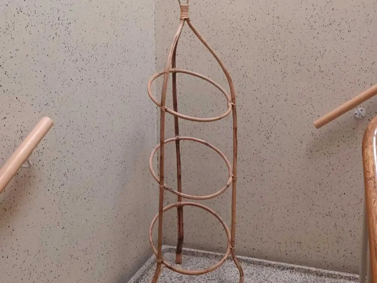 Billede 6 - Bambus og Rattan Frugtkurv med 3 Niveauer