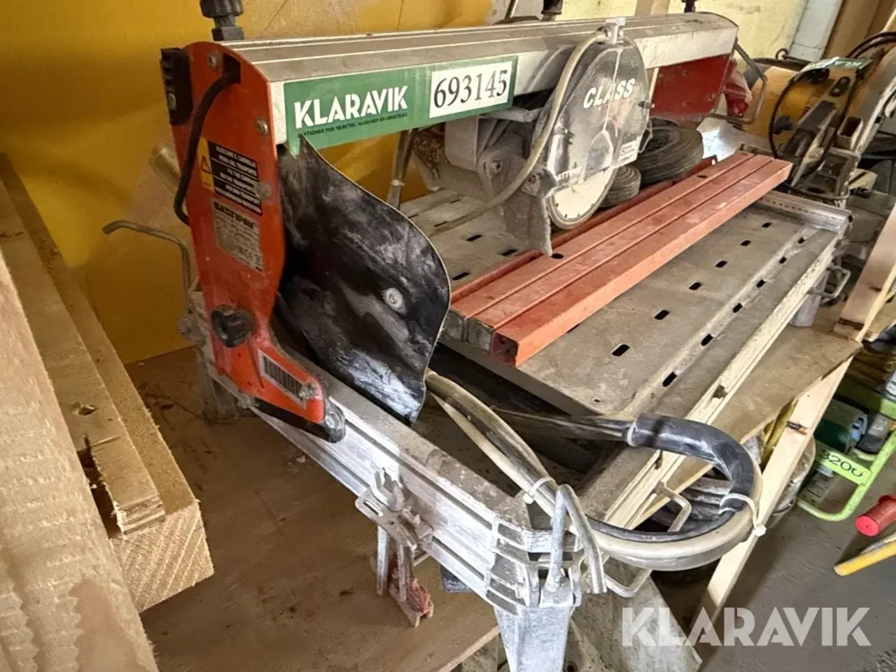 Billede 3 - Fliseskærer med vandkøling Battipav CLASS 670S