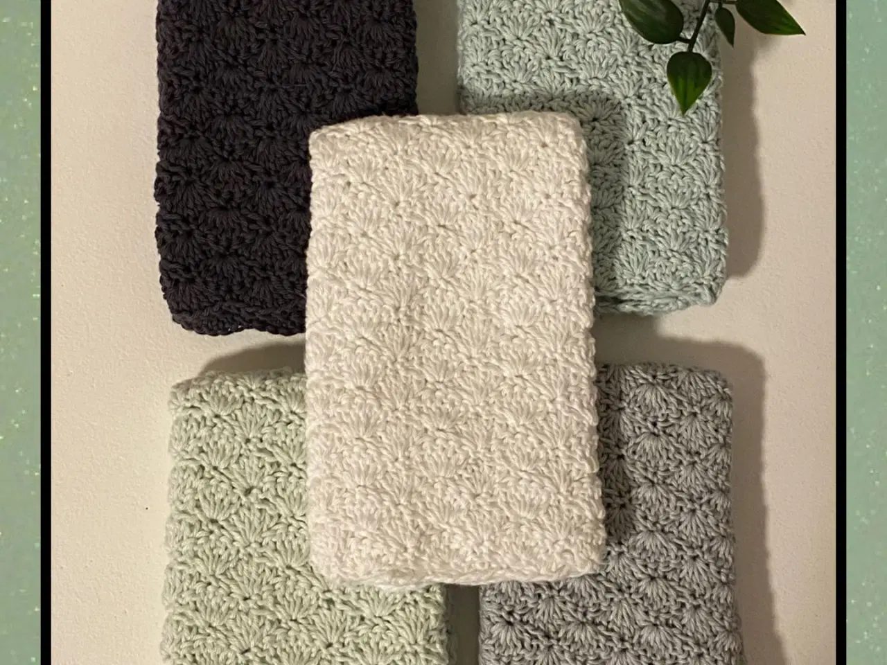 Billede 2 - Hæklede karklude