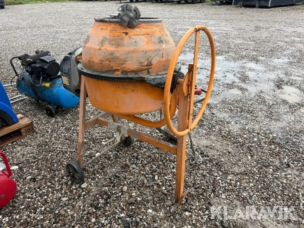 Billede 2 - Betonblander, Røreværk og skovl Betomix B134 Røreværk Flex R502FR