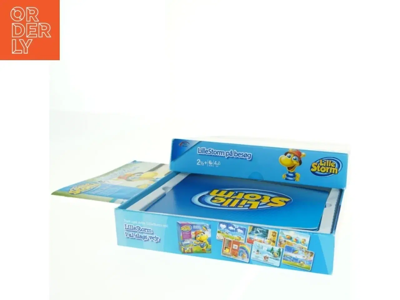 Billede 1 - Lille Storm på besøg brætspil fra Lille Storm (str. 28 x 28 cm)