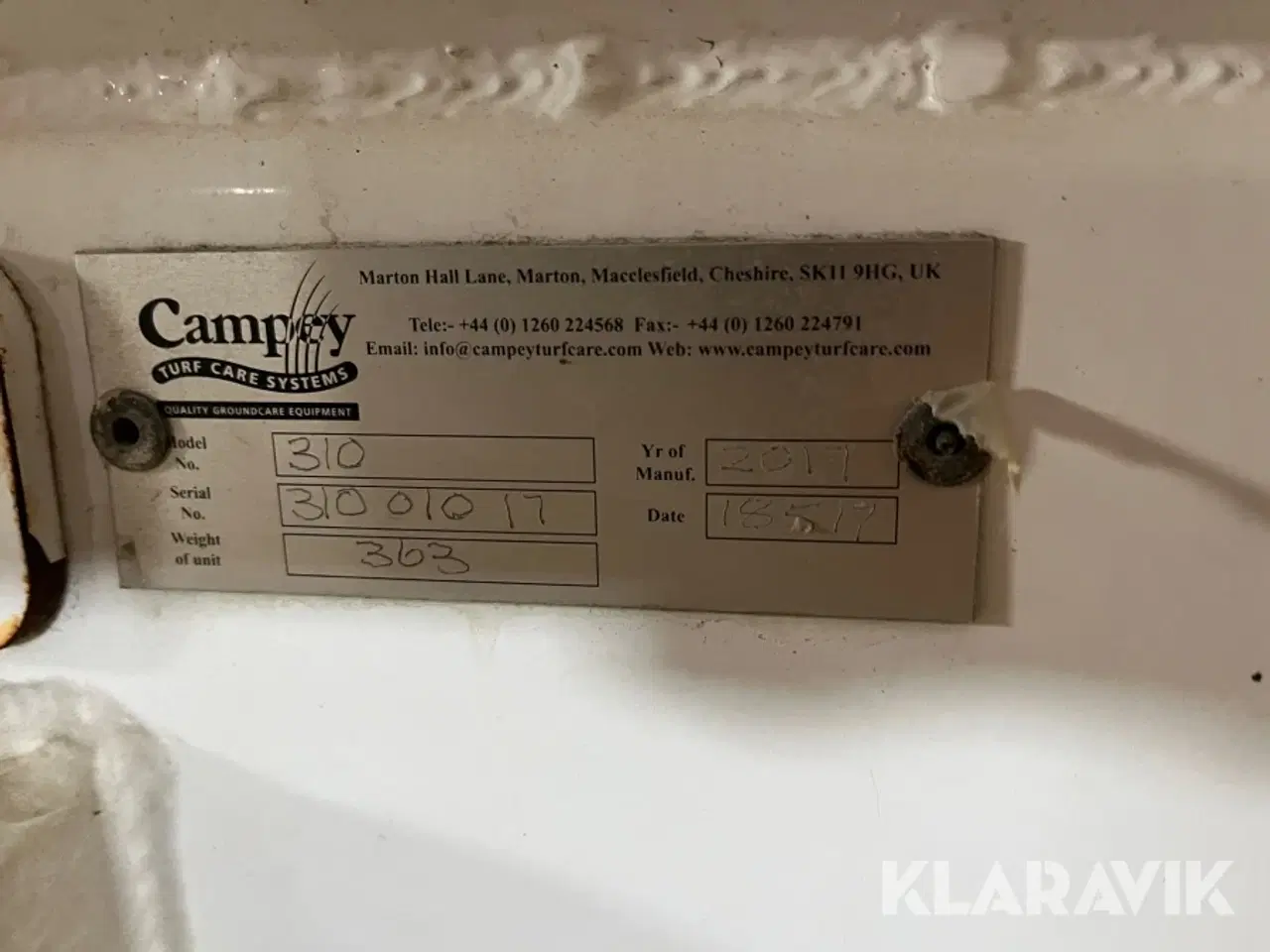 Billede 6 - Sandudlægger Dakota 310 Turf tender