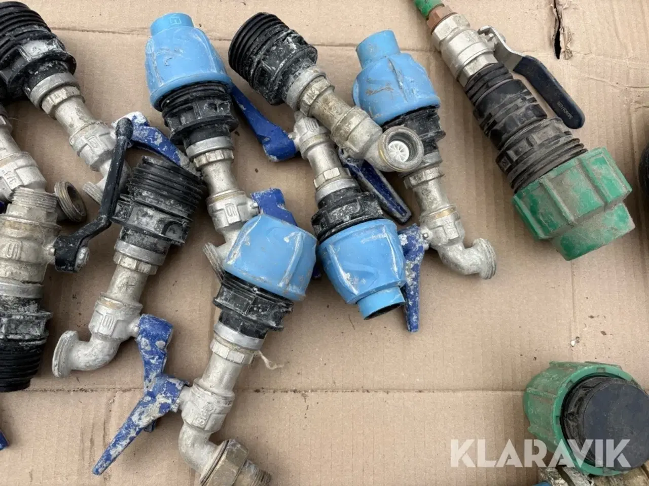 Billede 5 - Parti vand-/PE fittings og ventiler