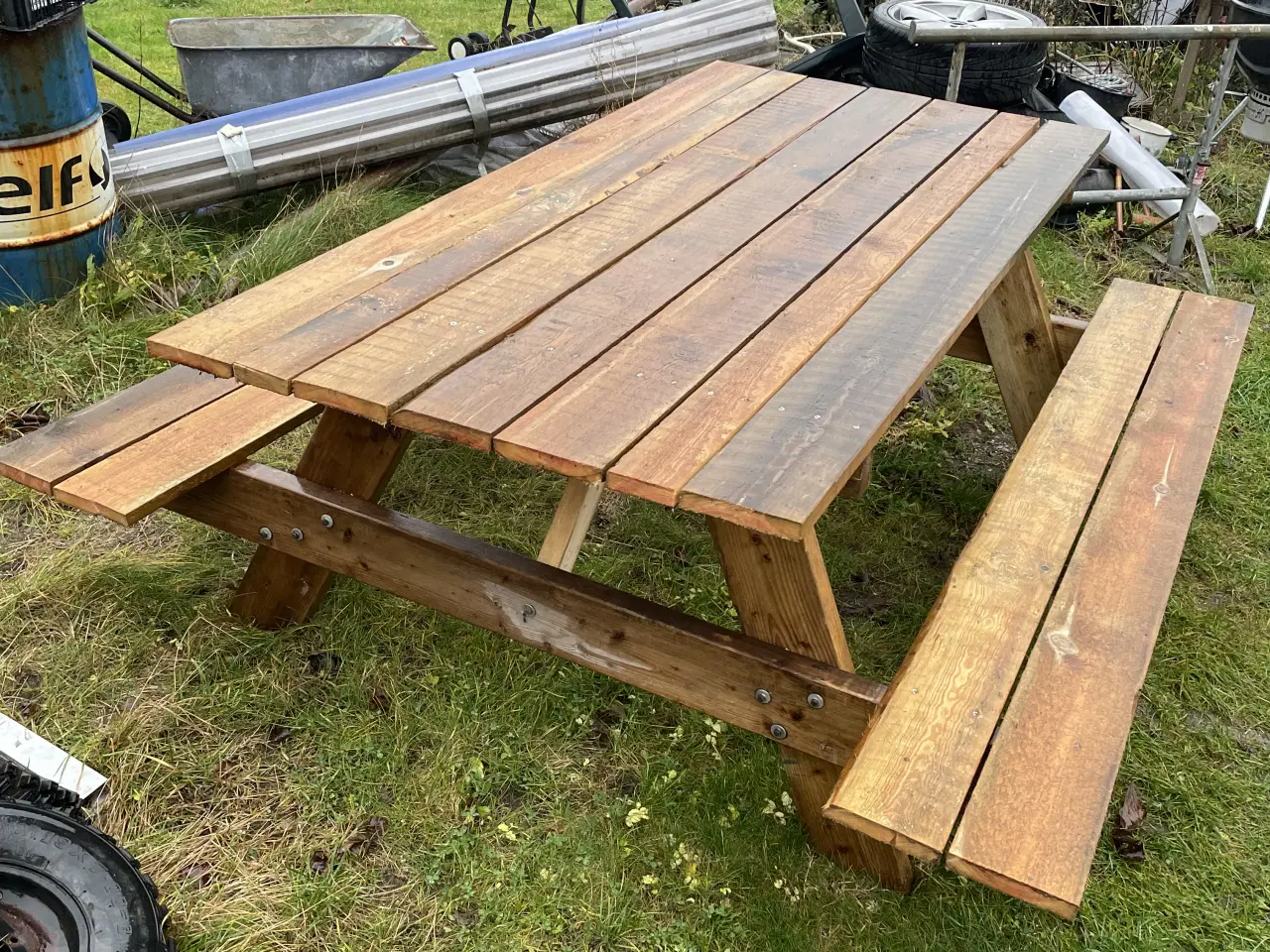 Billede 3 - Havebord med bænk