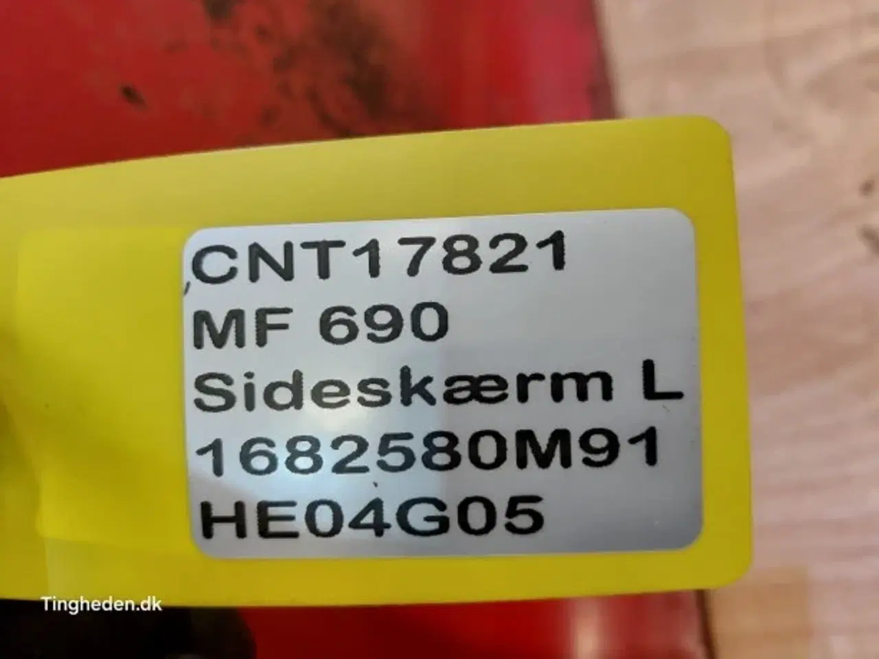 Billede 12 - Massey Ferguson 690 Sideskærm L. 1682580M91