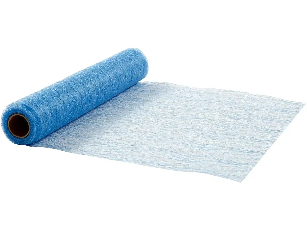Billede 1 - Elegant blå bordløber 30 cm x 10 m i polyester