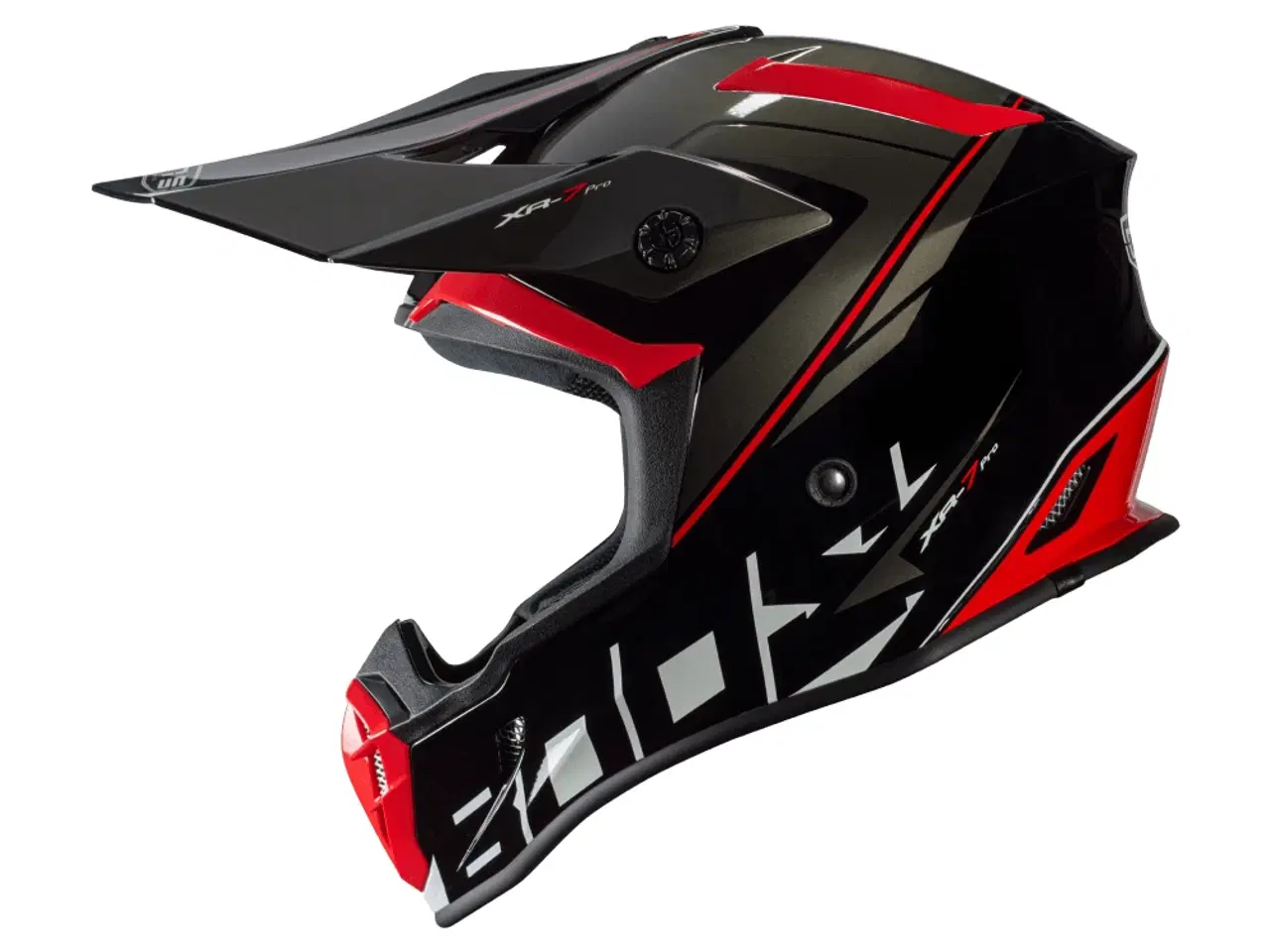 Billede 2 - CMS Motocross hjelm Senior  Orange 