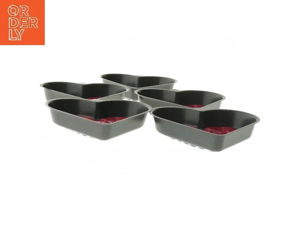 Billede 3 - Sæt med hjerteskabeloner fra Zenker (str. Ø 13 cm)