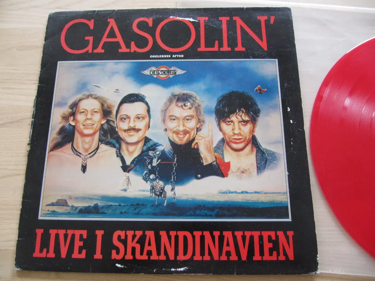 Billede 2 - GASOLIN RØD VINYL LIVE I SKANDINAVIEN