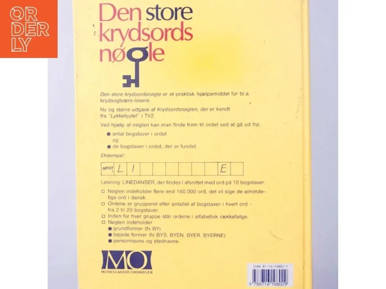Billede 3 - Den store krydsordsnøgle af Torben Christiansen (Bog)