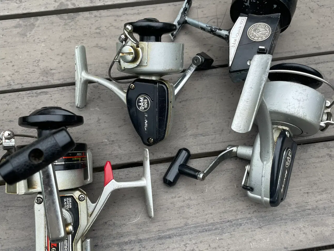 Billede 1 - 4 stk. fiskehjul