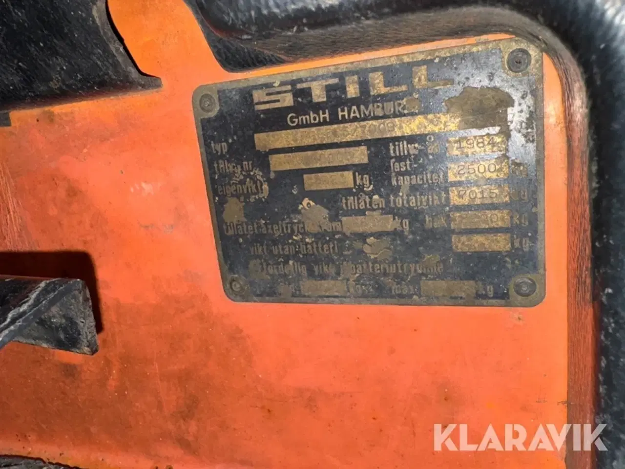 Billede 5 - Truck Still TFG 2.5 / 7009