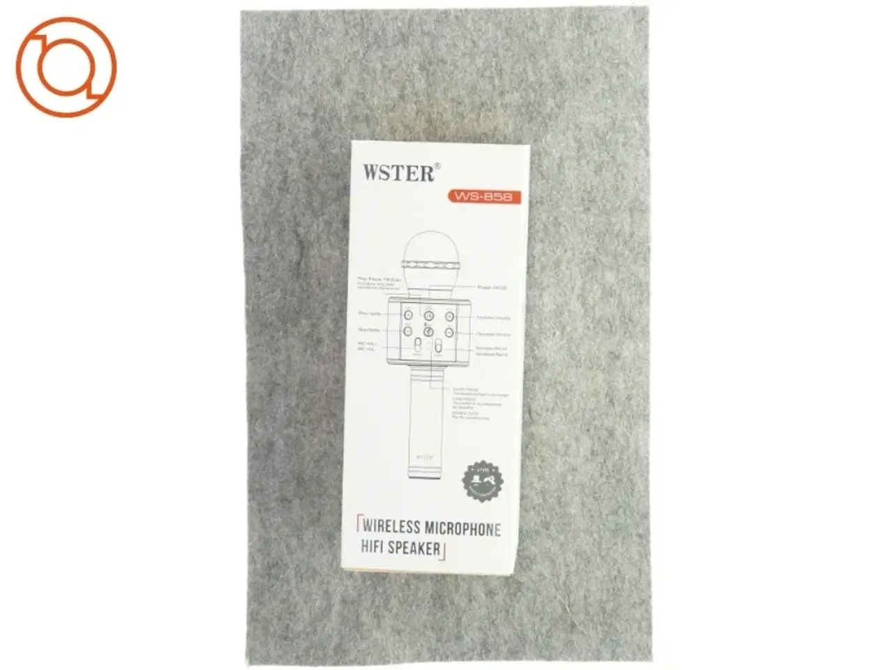 Billede 2 - WIRELESS MICROPHONE HIFI Speaker fra WSTER (str. 11 x 11 x 26)