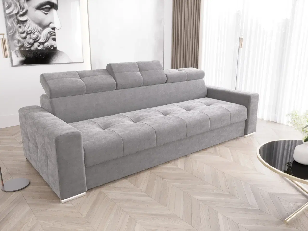 Billede 6 - MARGOT III TRE-PER. SOFA 273 CM