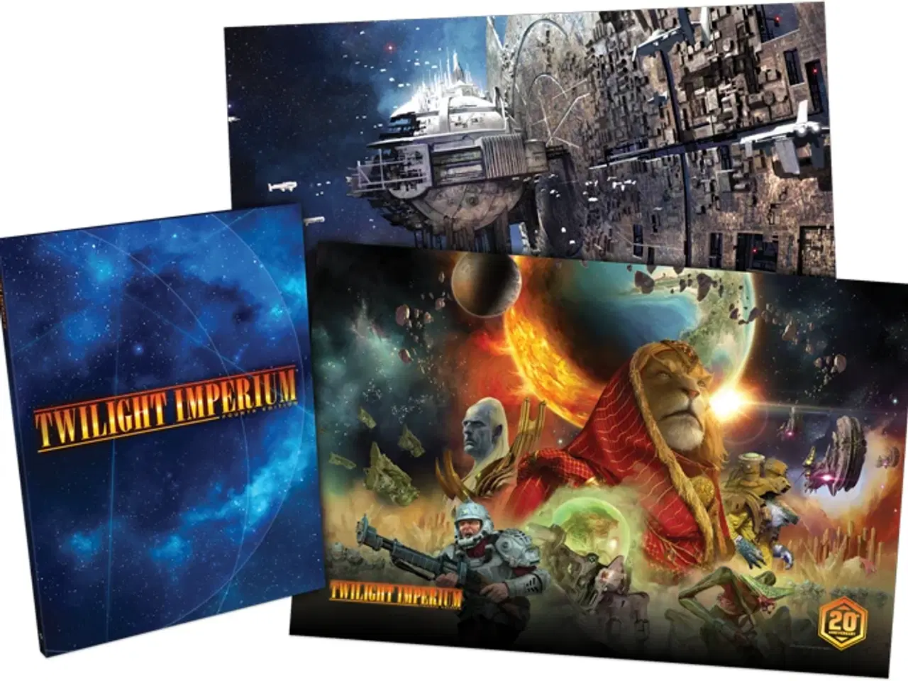 Billede 2 - Twilight Imperium 4 + Prophecy of Kings + måtte