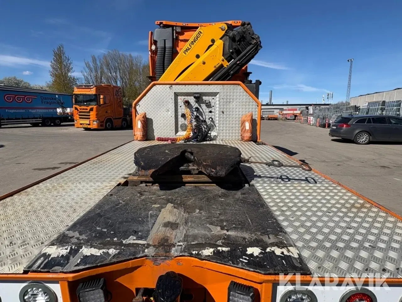 Billede 10 - Lastbil Volvo FH16 550 6x4 med mobilkran sværgodstrækker