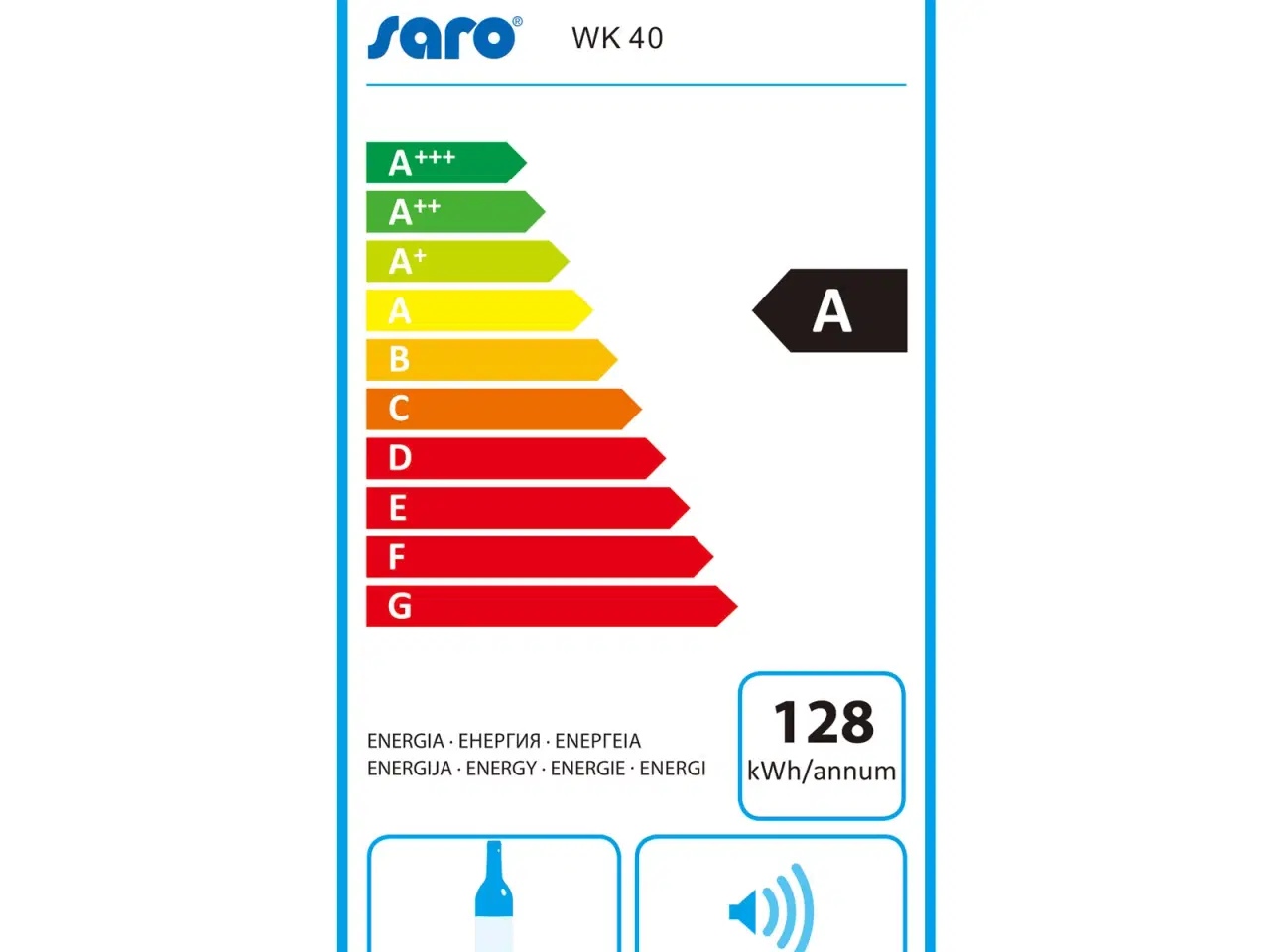 Billede 3 - Vinkøleskabe 118 liter – Saro