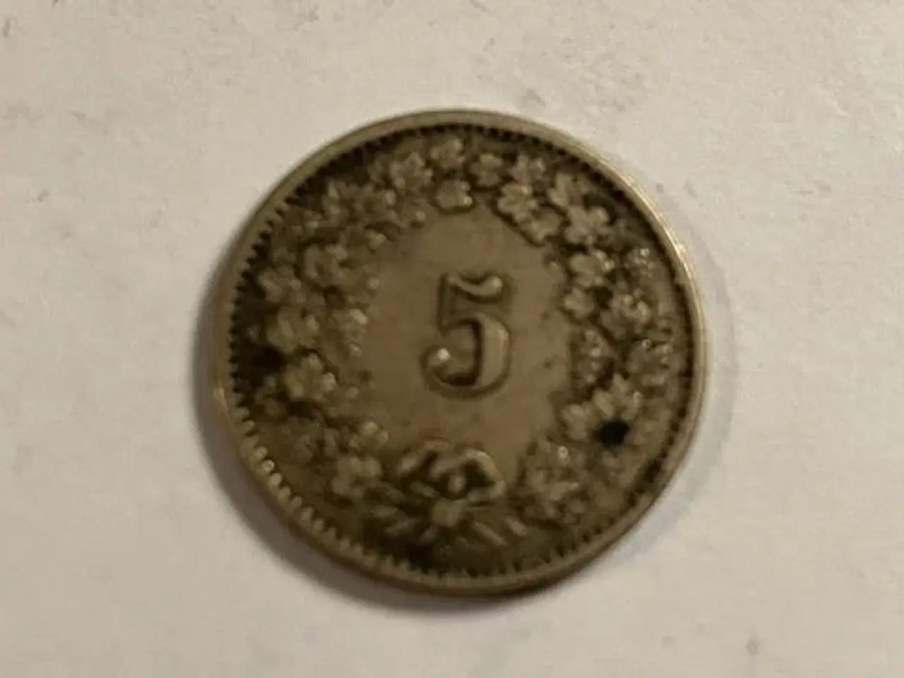 Billede 2 - 5 Rappen 1873 Switzerland