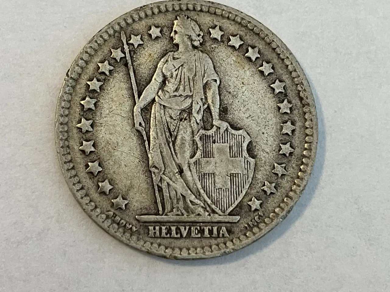 Billede 2 - 1 Franc Switzerland 1943