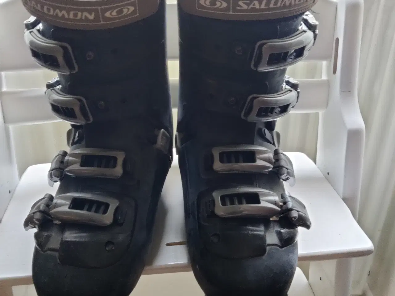 Billede 3 - 2 par Skistøvler Salomon