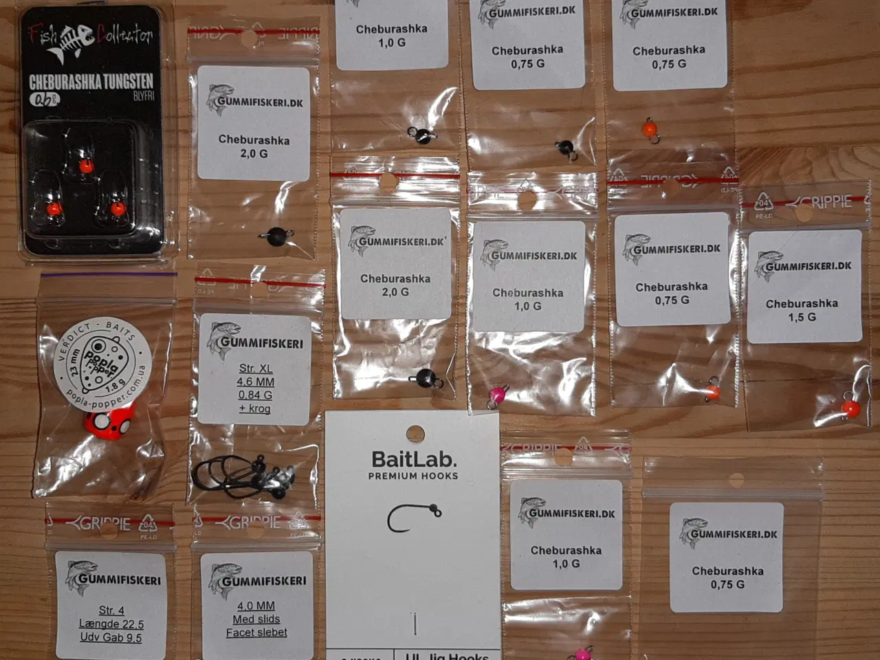 Billede 4 - Grej til Put&Take fiskeri med gummidyr (Jig). Nyt.