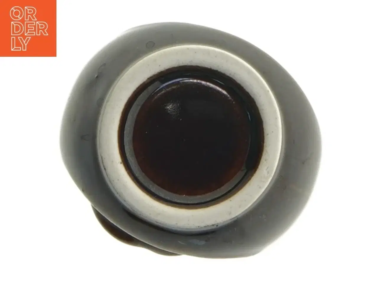 Billede 4 - Guld dekoreret keramik vase (str. 15 cm)