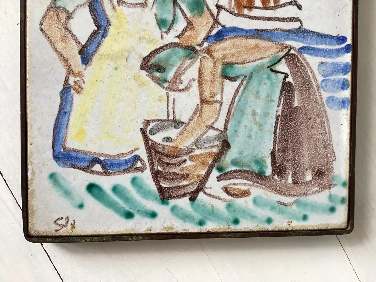 Billede 4 - Michael Andersen & Søn kakkel/vægflise/platte