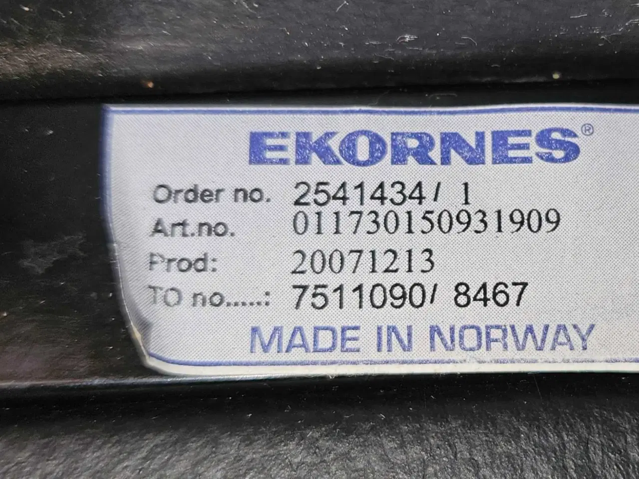 Billede 4 - Stressless stol og skammel, læder