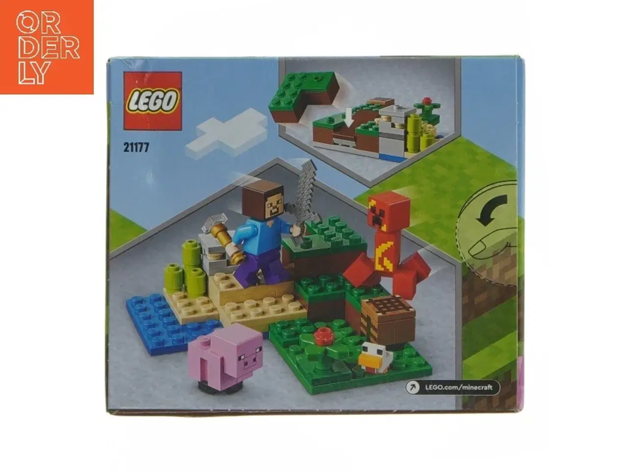 Billede 2 - LEGO Minecraft Creeper Baghold fra LEGO