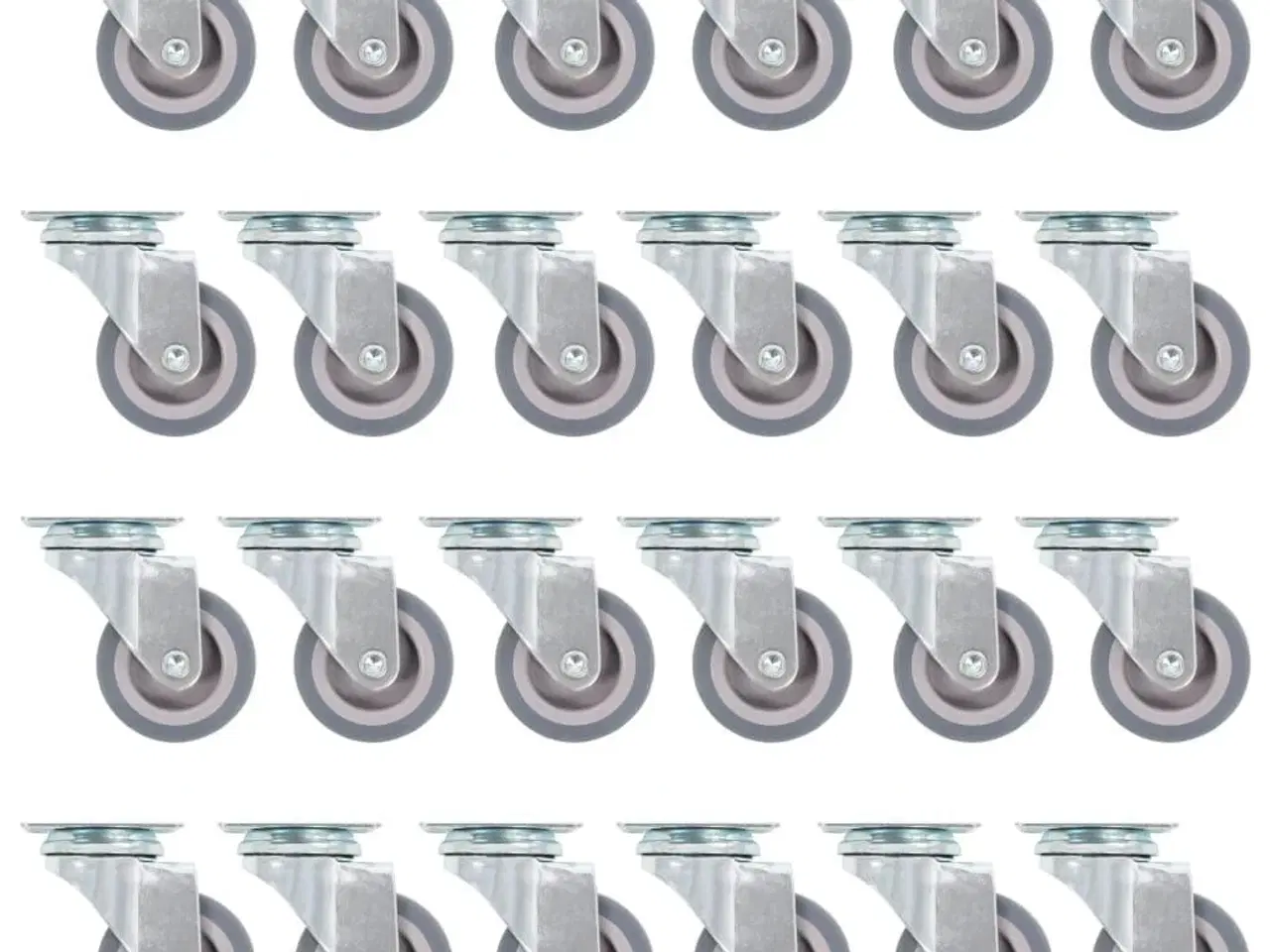 Billede 1 - Drejehjul 24 stk. 50 mm