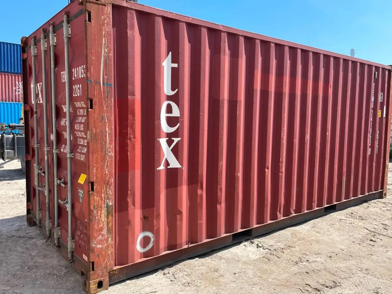 Billede 4 - 20 fods Container- ID: TEMU 241053-0
