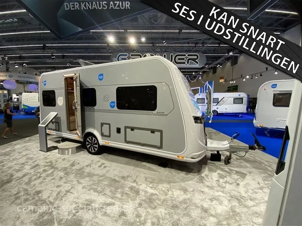 Billede 1 - 2024 - Knaus Azur 500 EU   NYHED fra Knaus har modtaget  Innovationsprisen 2024 - Her er den helt nye Knaus Azur model 500 EU - Camping-Specialisten.dk