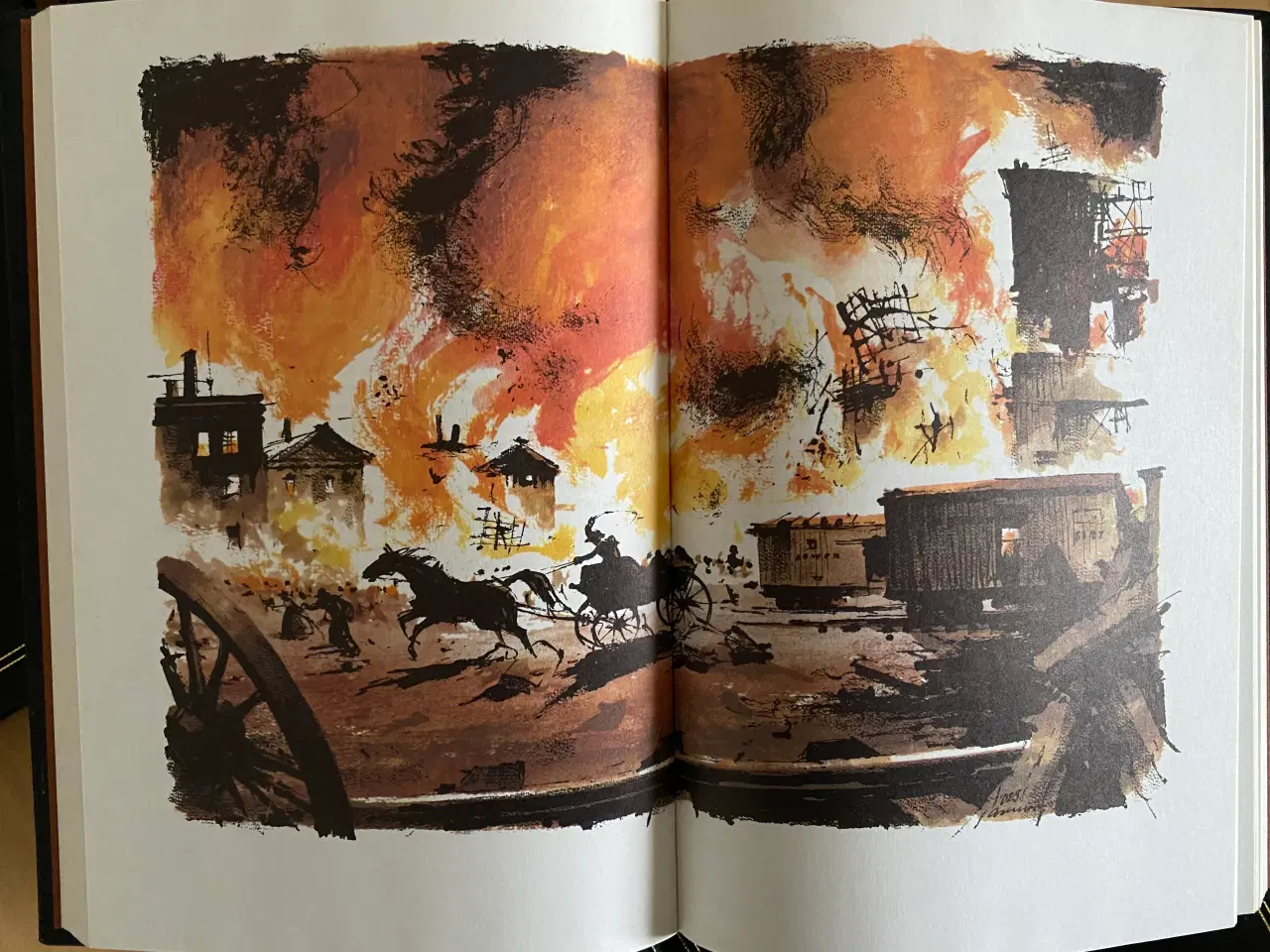 Billede 4 - Borte med blæsten- Margaret Mitchell-4 bind