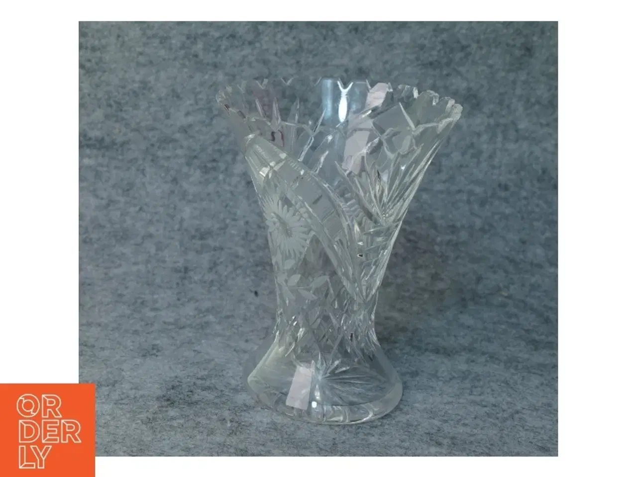 Billede 1 - Vase i krystal (str. 13 x 10 cm)