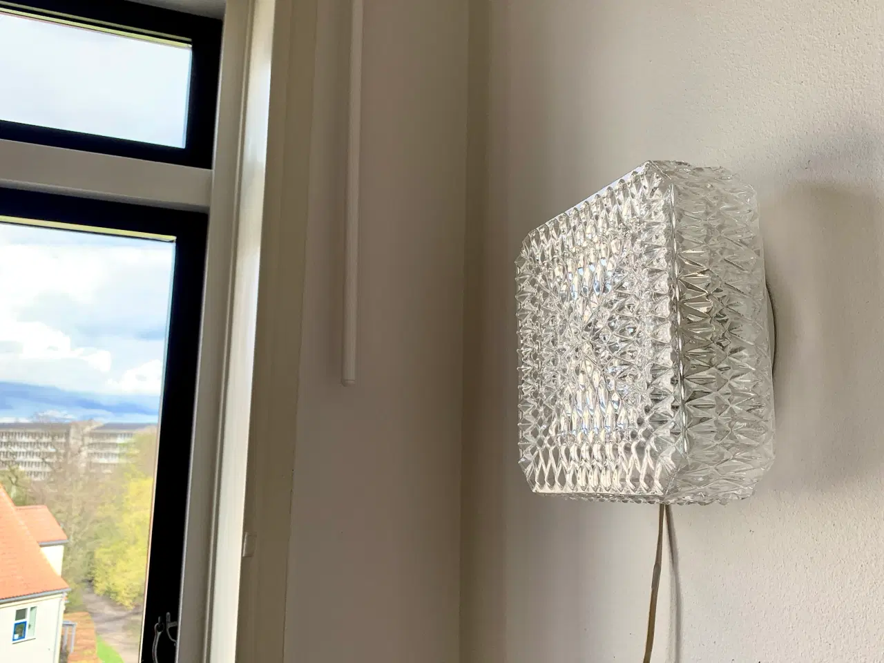 Billede 1 - Glas plafond eglo væglampe