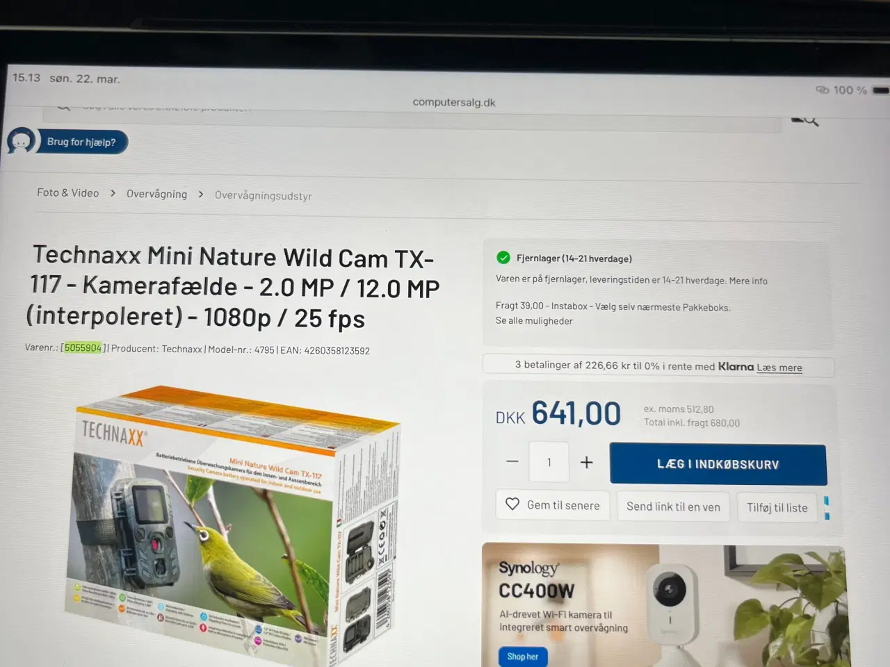 Billede 3 - Technaxx vildtkamera Tx 117