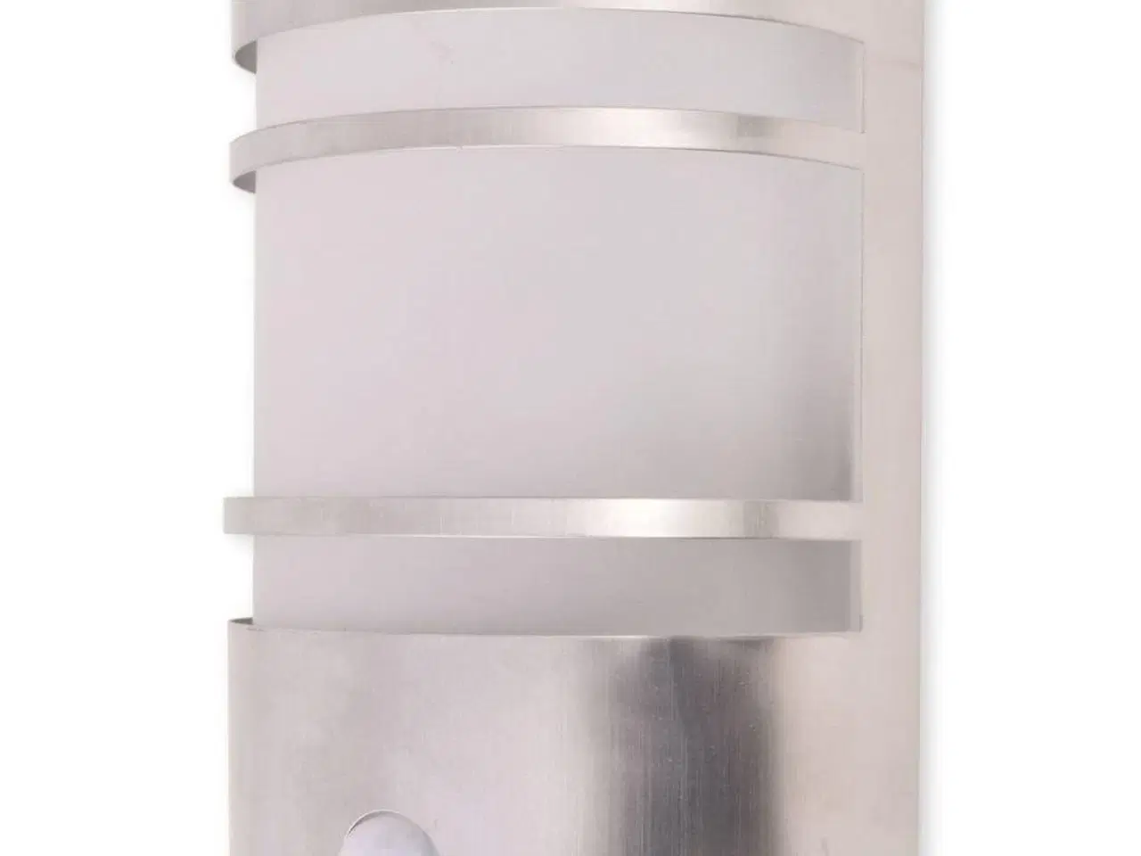 Billede 2 - Udendørs væglampe med sensor rustfrit stål