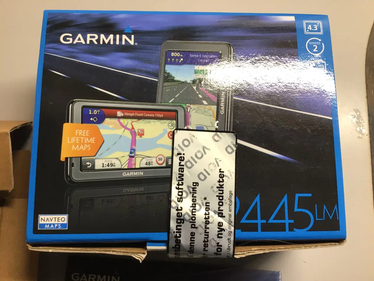 Billede 1 - (((Garmin Nüvi 2445 LM GPS )))