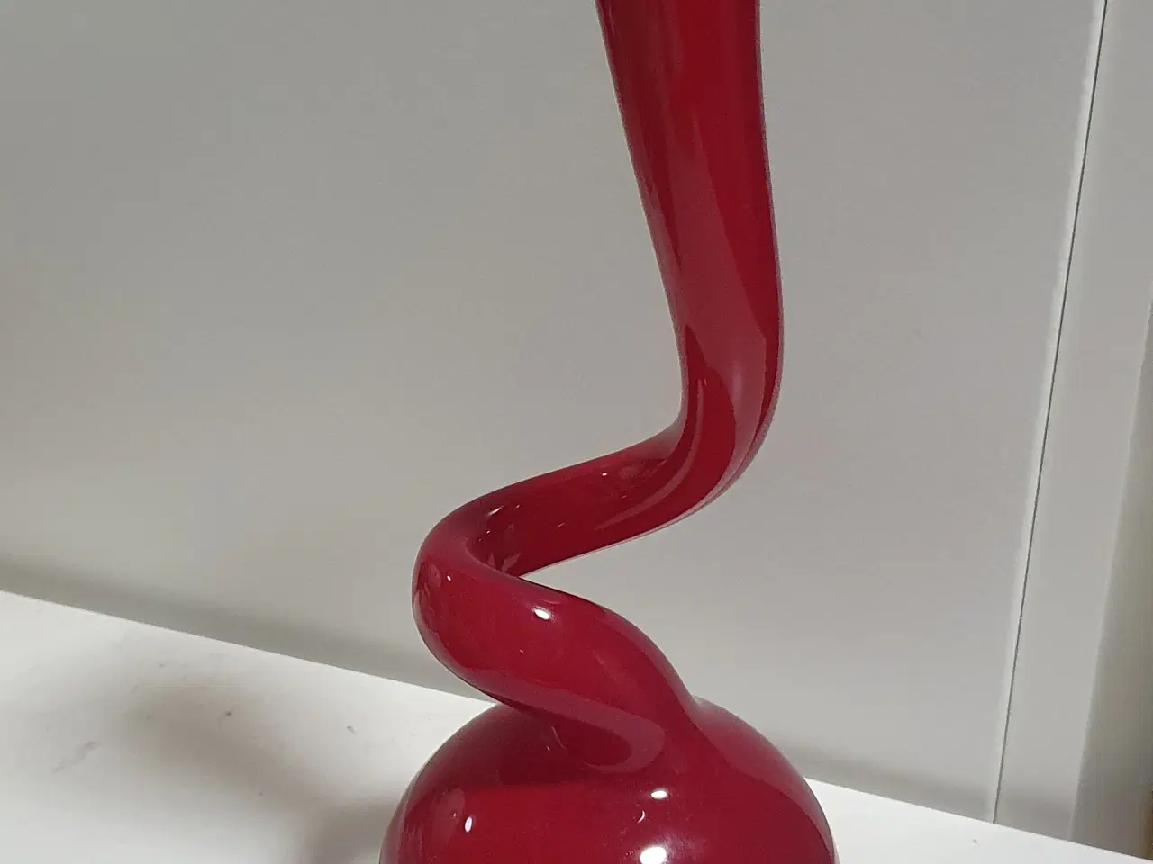 Billede 1 - Rød vase Normann Copenhagen