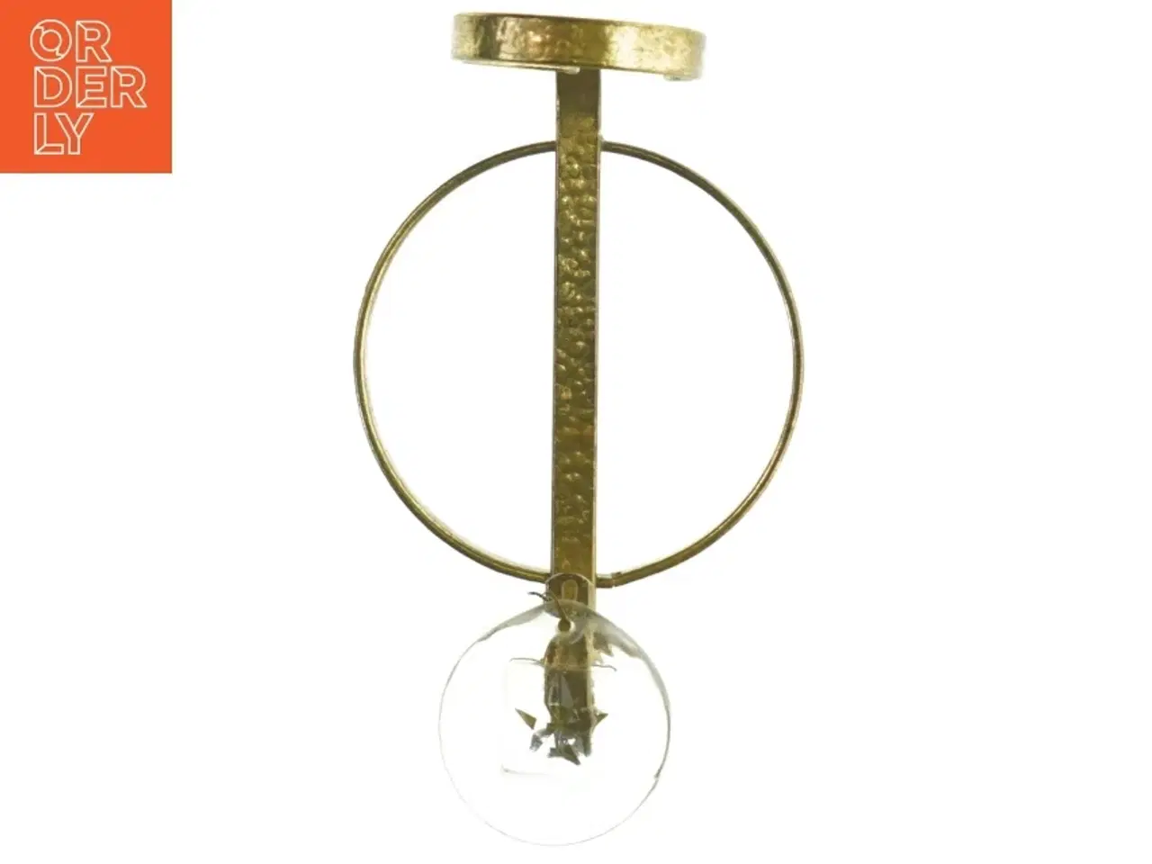 Billede 1 - Messing lysestage (str. 20 cm)