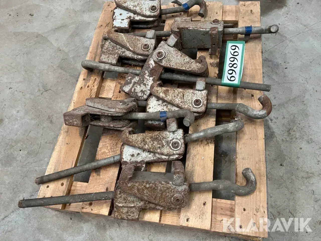 Billede 2 - Låse til tvillingehjul Schaad 8 styk