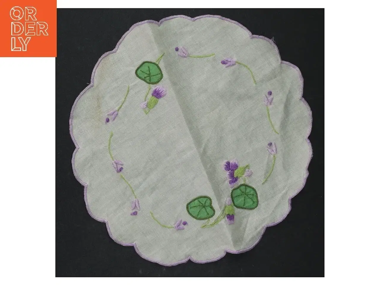 Billede 3 - Broderede servietter (str. 20 cm)